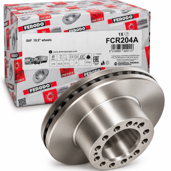 Remschijf Ferodo SAF 19,5 SKRB9019 ET120 12-Gaats